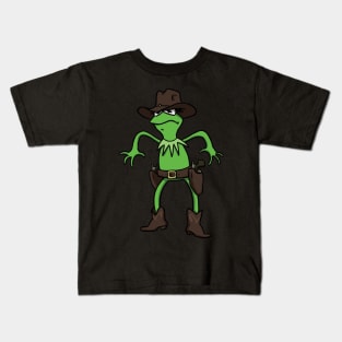 Cowboy Kermit Kids T-Shirt